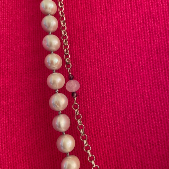 Incredible Mignon Fagot Sterling, Amethyst & Pearl 42” Necklace! - Picture 2 of 4